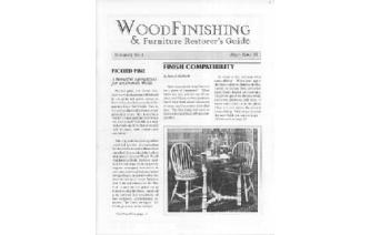 WoodFinishing Guide on CD Image